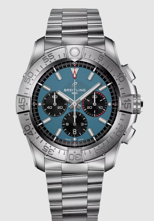 Review Breitling Super Avenger B01 Chronograph 46 Titanium Replica watch EB0148101C1E1